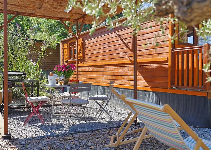 Roulotte Au Coeur Des Vignes, Camping
